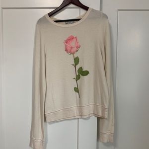 Wildfox Sweater with Rose